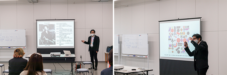 宇治山哲平展と記念講演