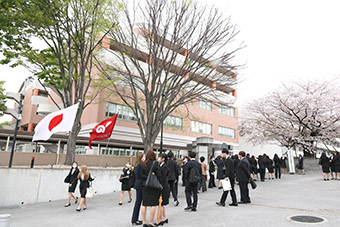 第６３回入学式・第４５回専攻科入学式