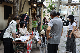 【サービスラーニング】西新町通り天神さま夢通り